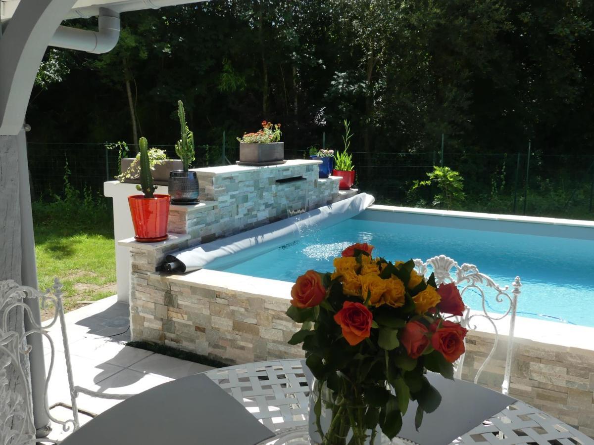 Toki Eder Chez Marisol, Piscine Chauffee, Decoration Soignee Et Ocean A 15 Minutes Entre Bayonne Et Hossegor Villa Saint-Martin-de-Seignanx Eksteriør bilde